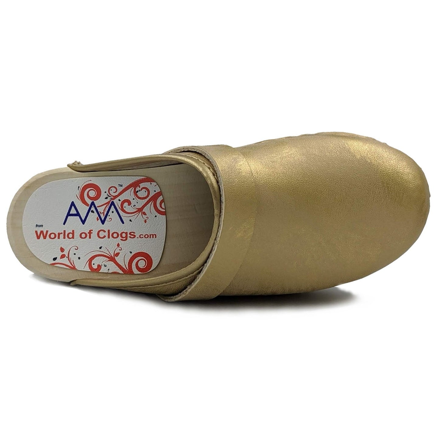 AM-toffeln 100 Clogs in Gold