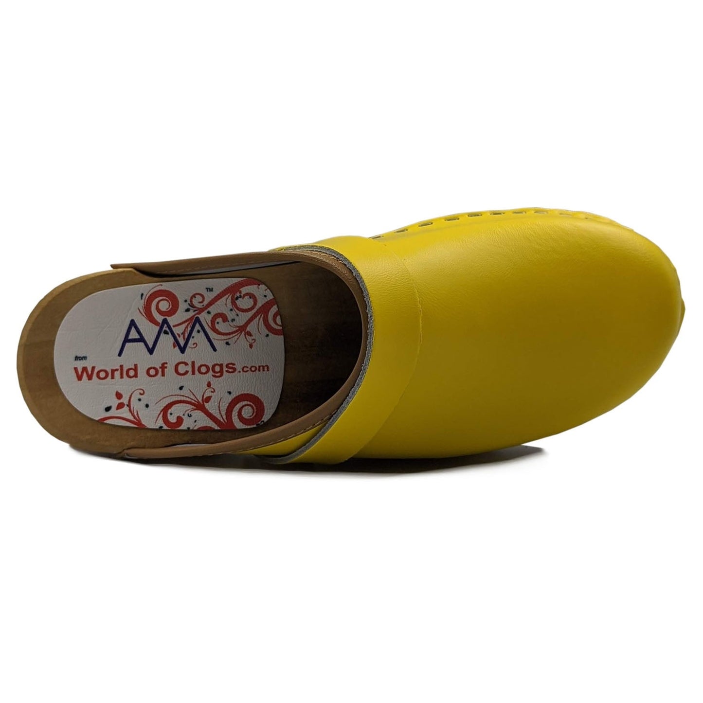 AM-toffeln 100 Clogs in Yellow