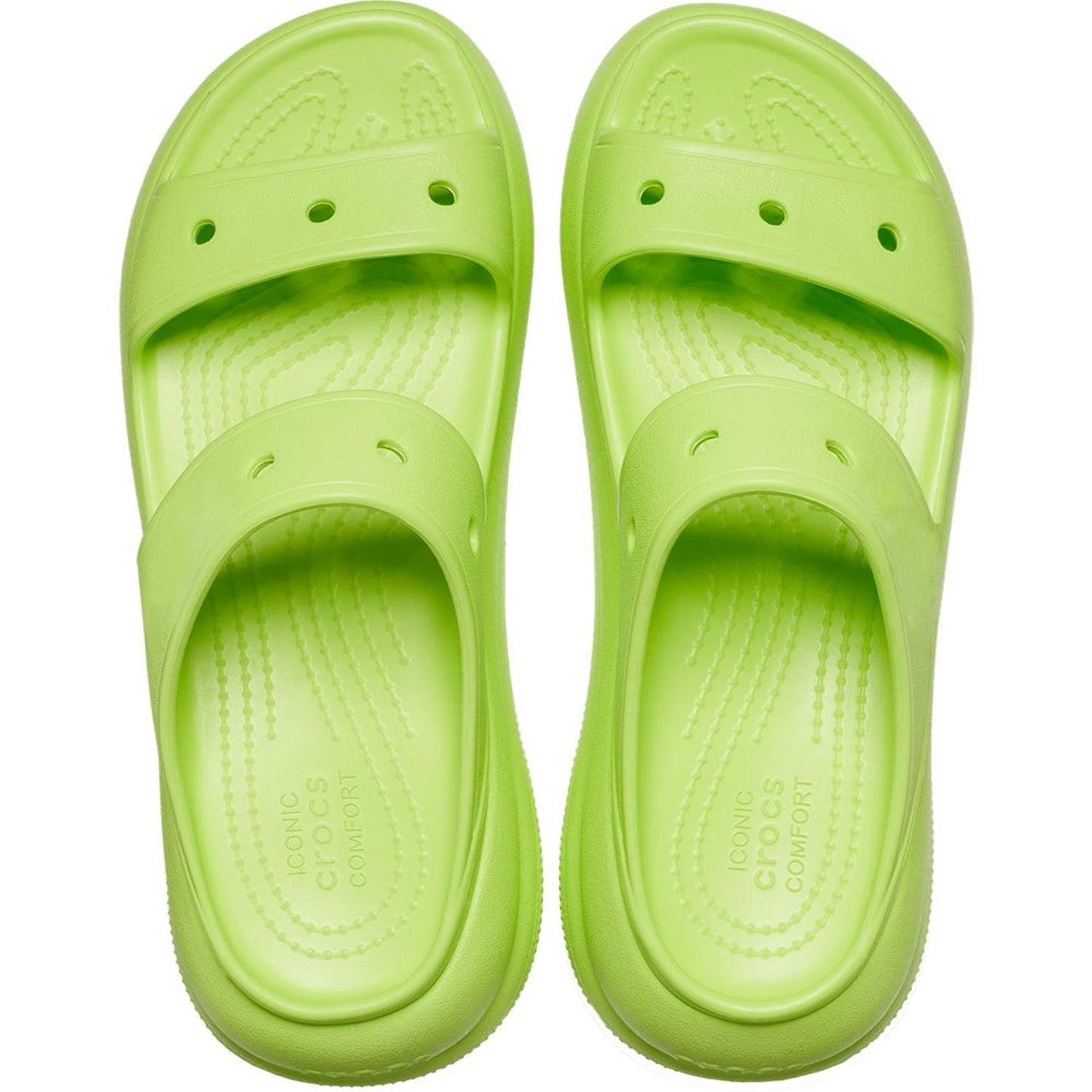 Crocs Classic Crush Sandal 207670 Limeade