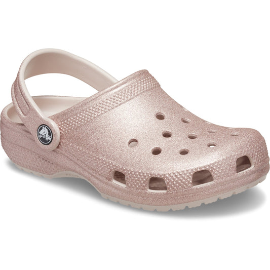 Crocs Classic Glitter Kids Clogs (206993) - Quartz Glitter