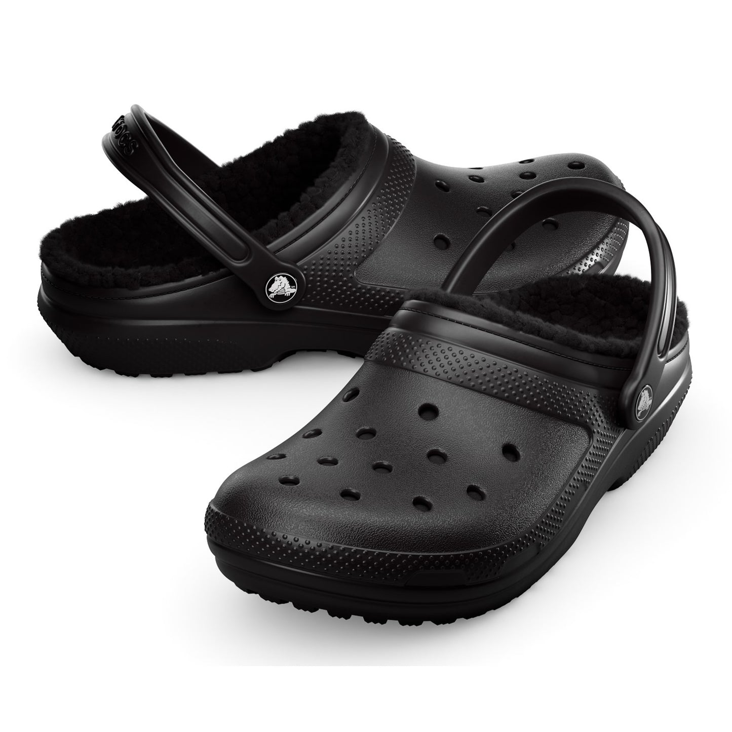 Crocs Classic Lined Clog (203591) - Black/Black