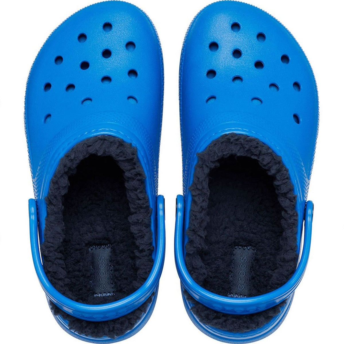 Crocs Classic Lined Kids Clogs (207010) - Blue Bolt