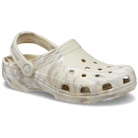 Marbled Clog 206867 Bone Multi