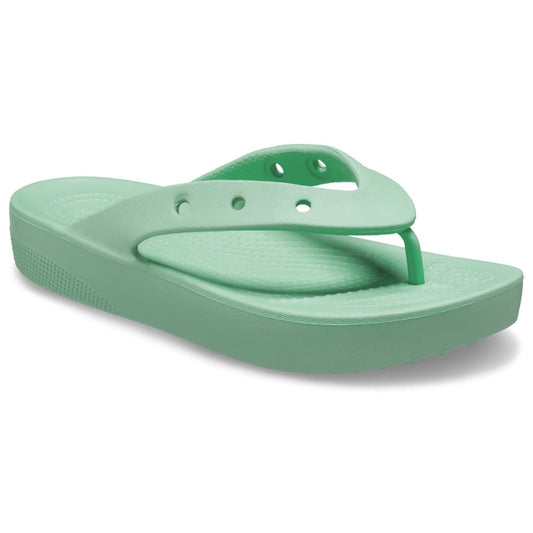Crocs Classic Platform Flip (207714) - Jade Stone
