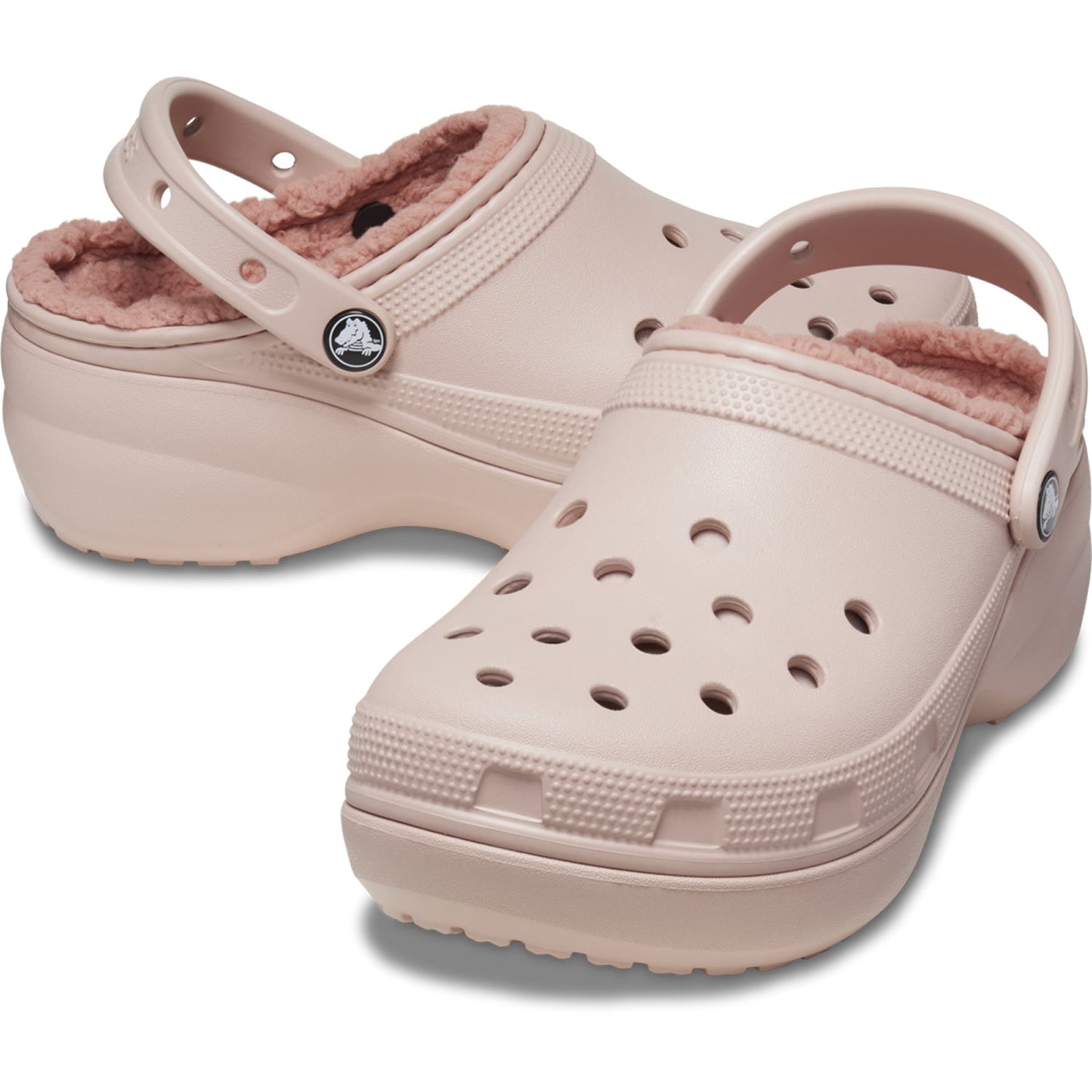 Crocs Classic Platform Lined Clog (207938) - Pink Clay