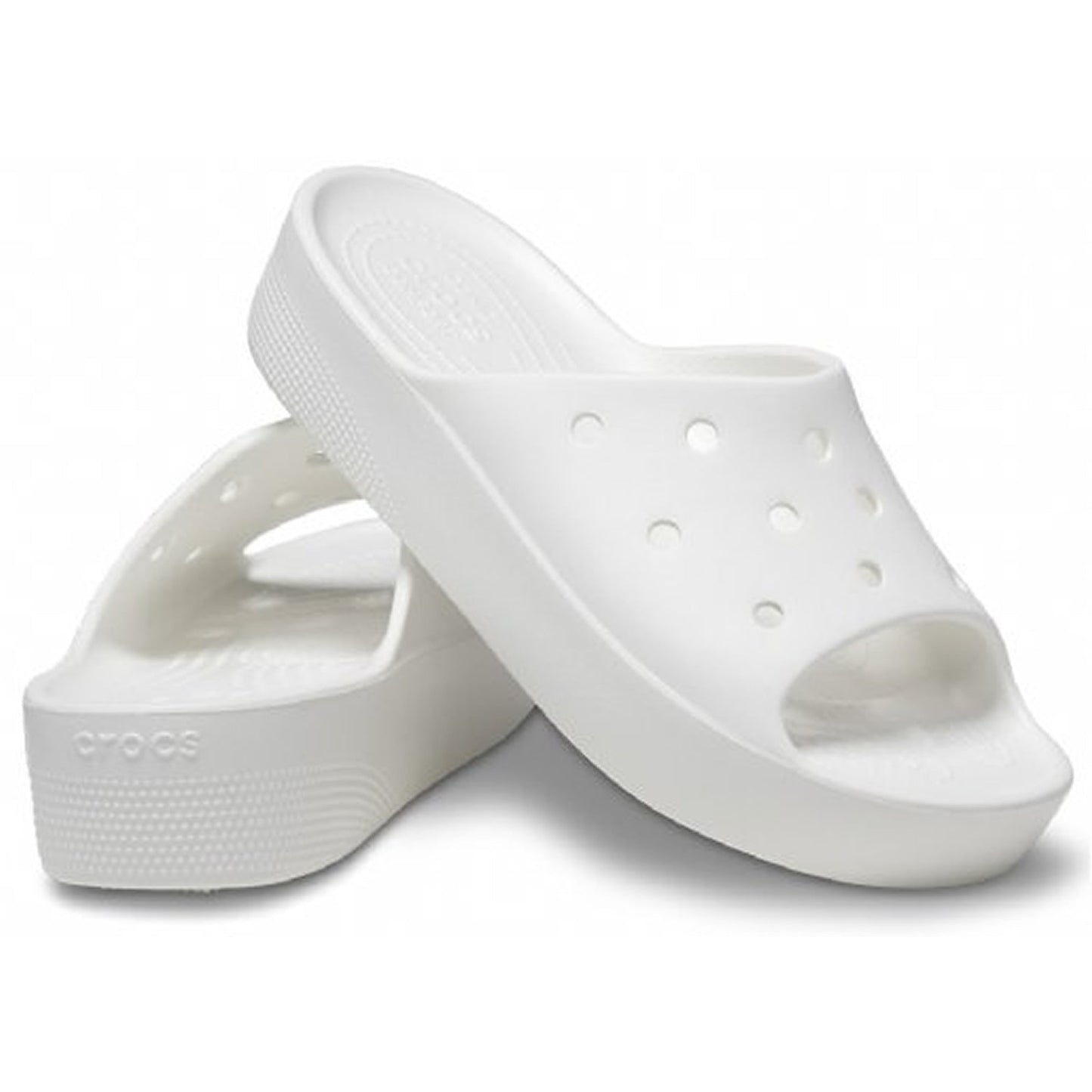 Crocs Classic Platform Slide 207714 White
