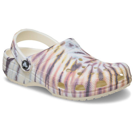Crocs Classic Tie Dye Clog (211937) - Chalk/Multi