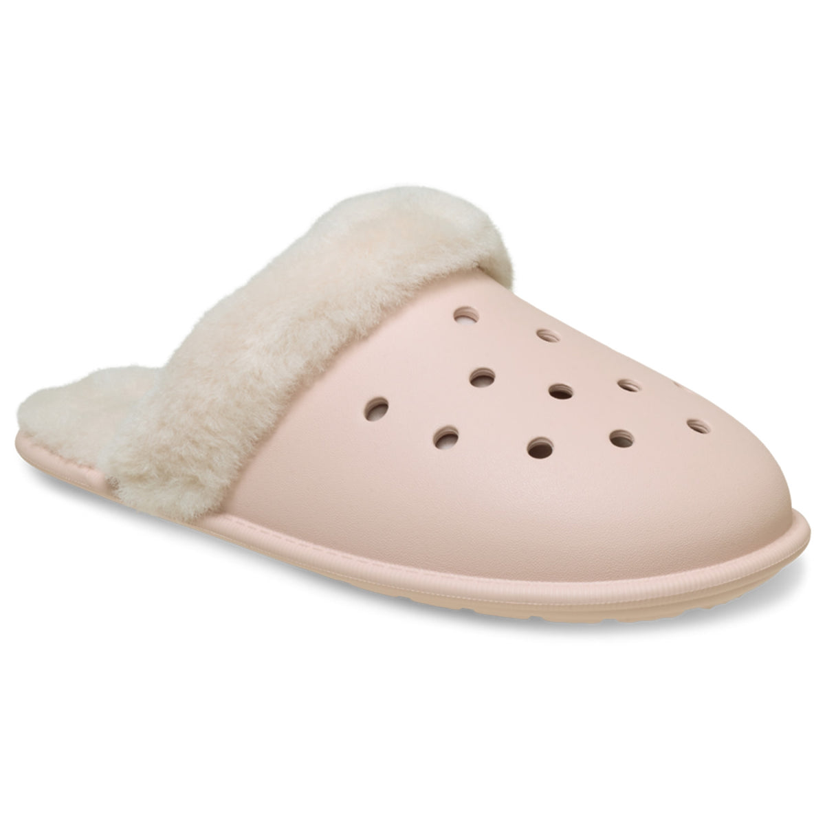 Crocs Classic Fuzz Scuff Slipper (212143) - Quartz