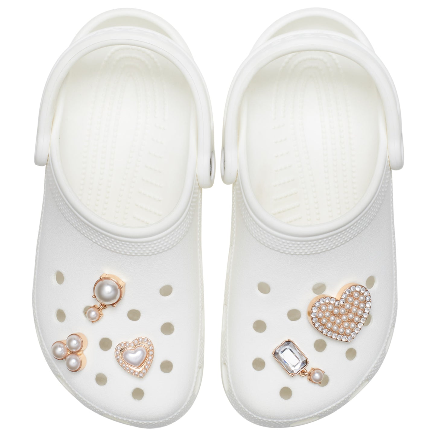 Crocs Jibbitz - Pearly Hearts 5 Pack (10013257)