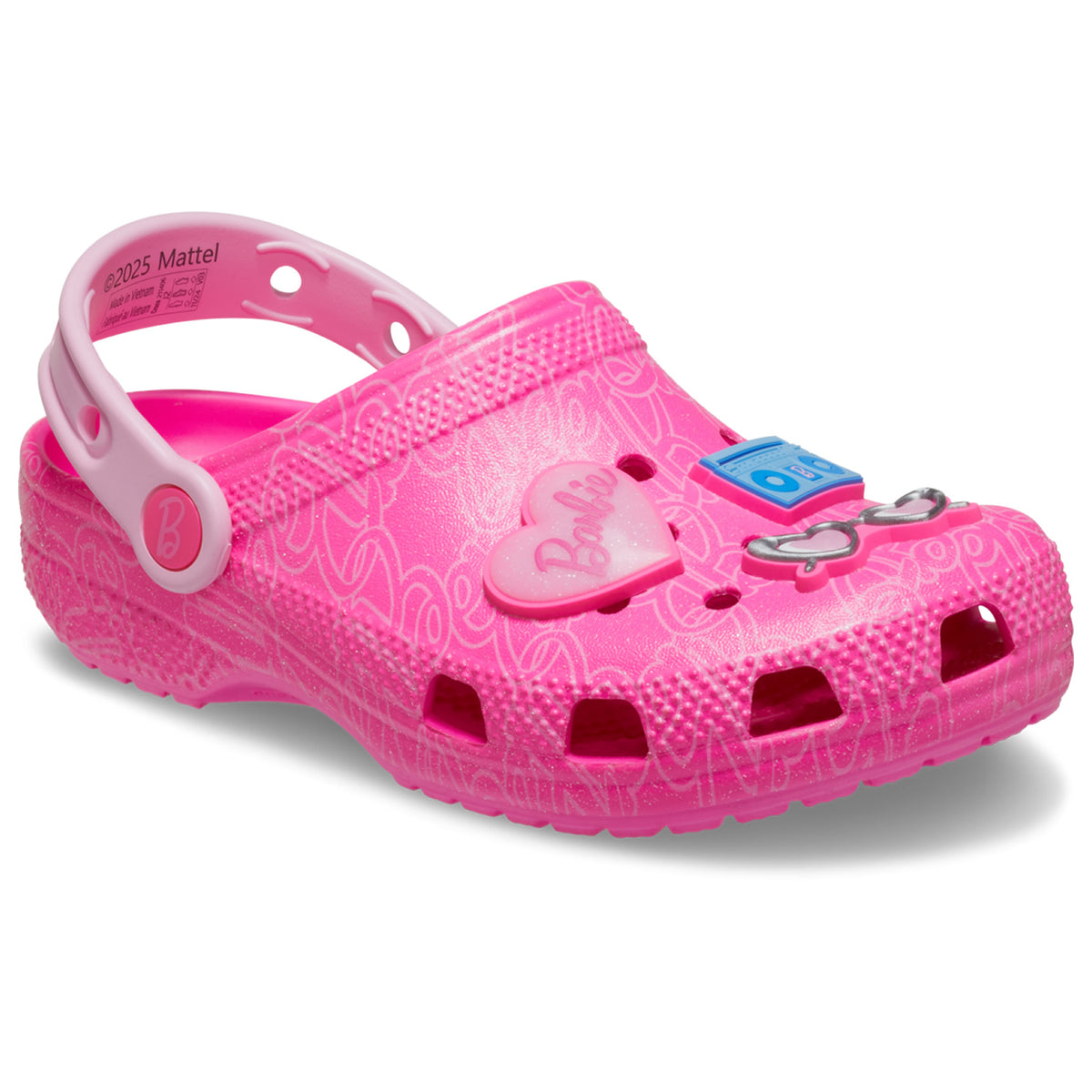 Crocs Barbie Pink Kids Clogs (211406)