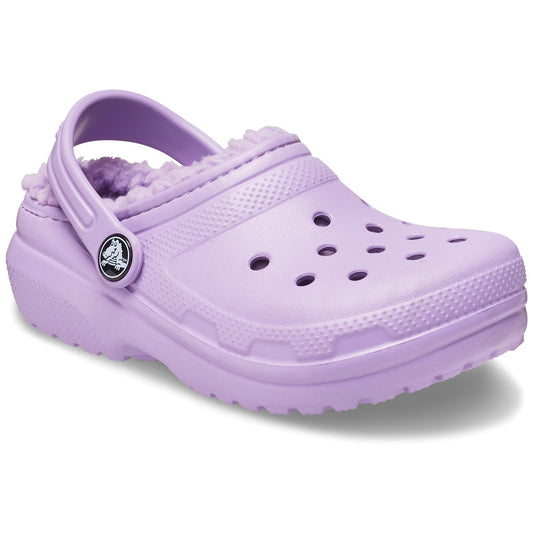 Crocs Classic Lined Kids Clog Orchid