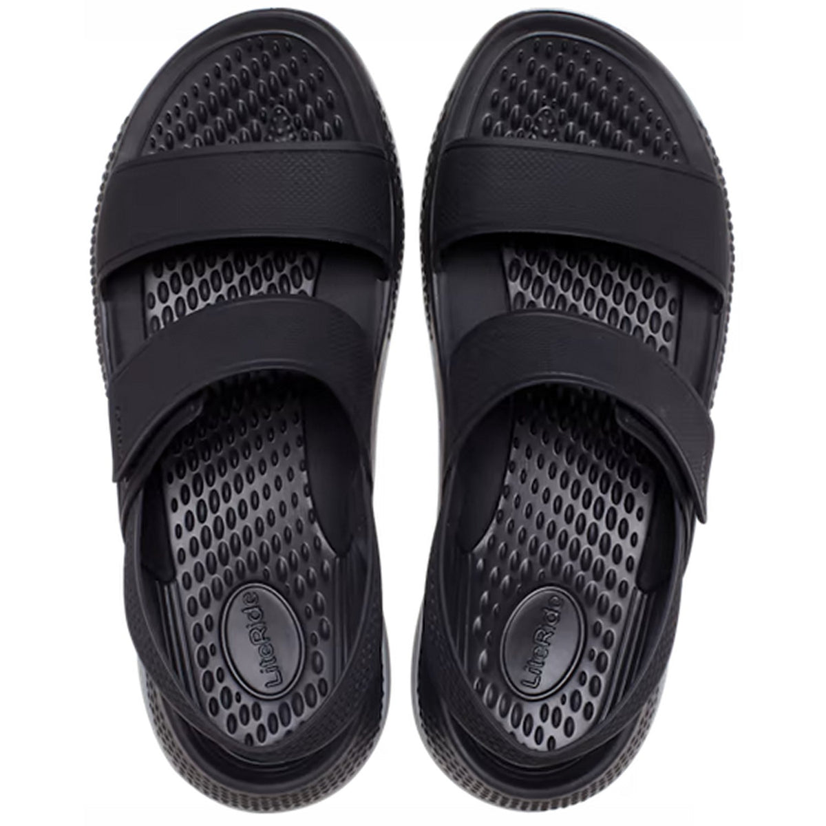 Crocs LiteRide 360 Sandal Women Black Light Grey