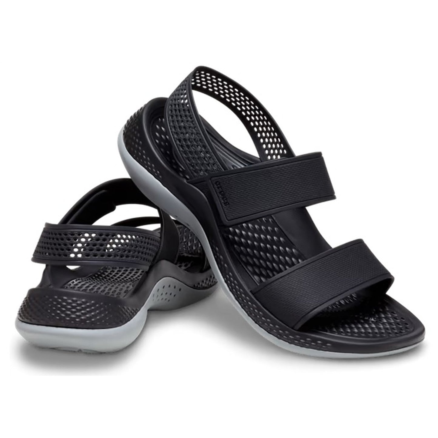 Crocs LiteRide 360 Sandal Women Black Light Grey