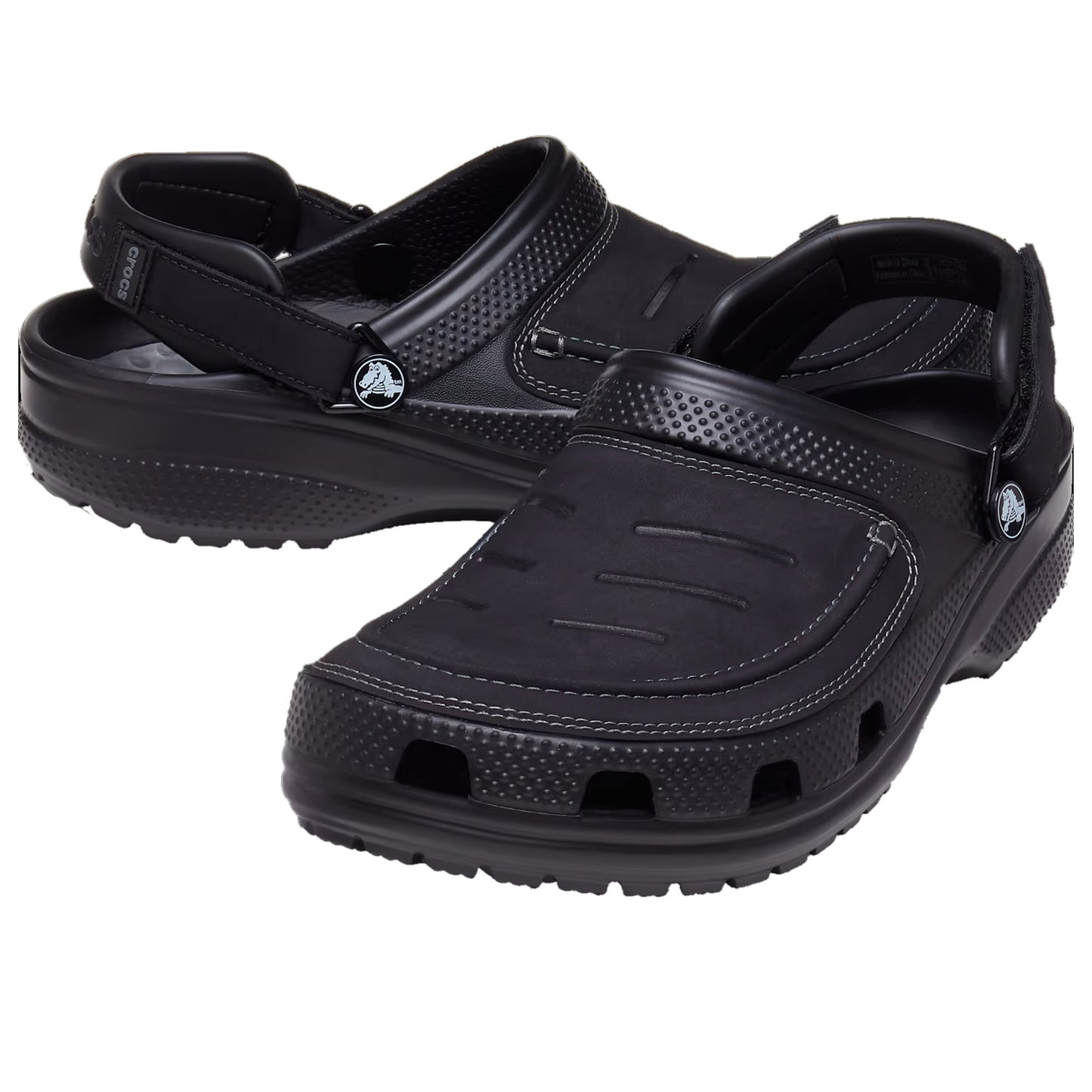 Crocs Yukon Vista II Literide Clog Men (207689) - Black/Slate Grey