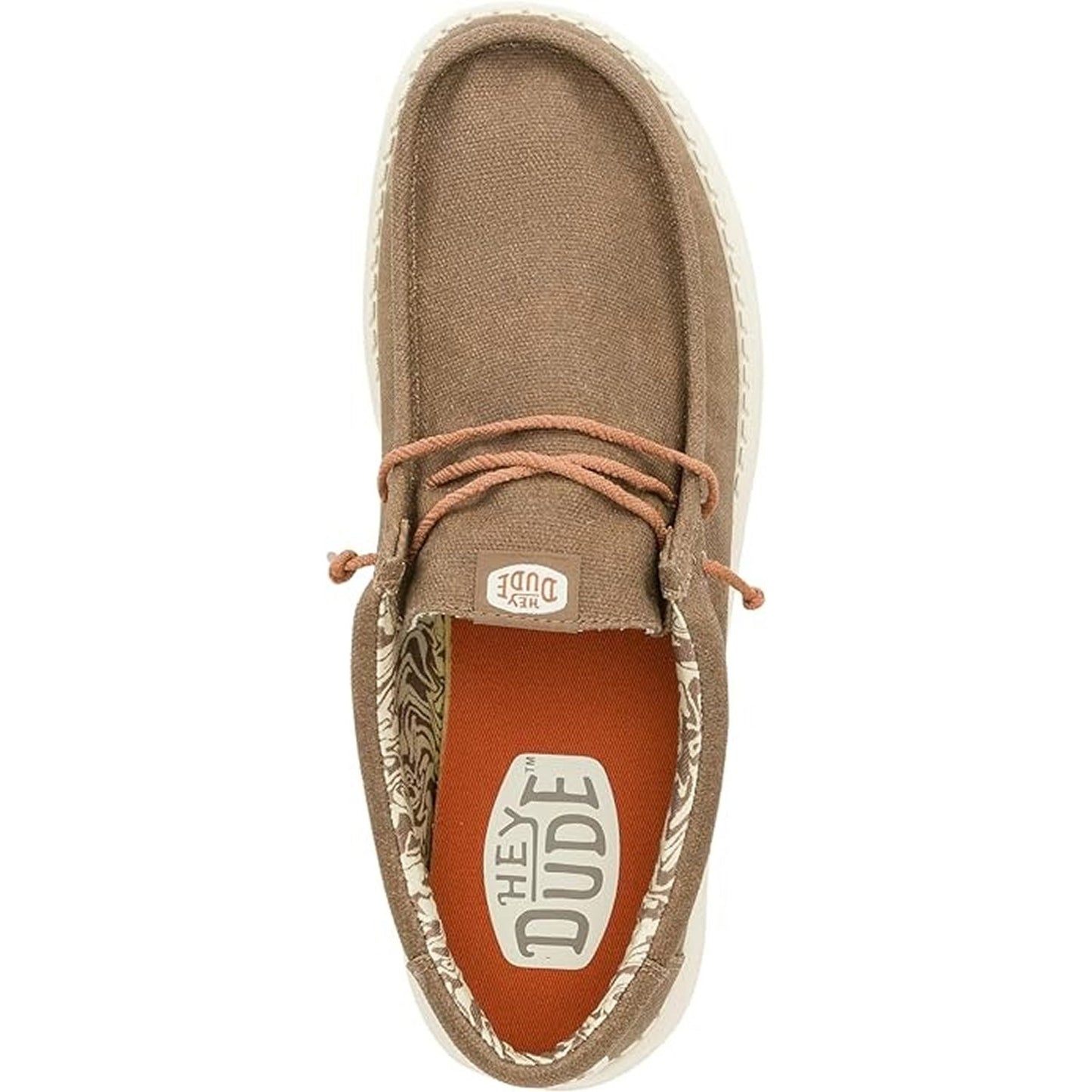 Hey Dude Wally Waxed Canvas (41873) - Walnut