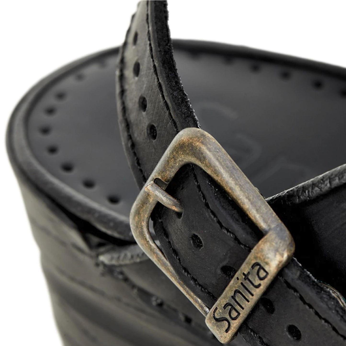 Sanita Morse Oiled Danish Clogs in Black (1200038)