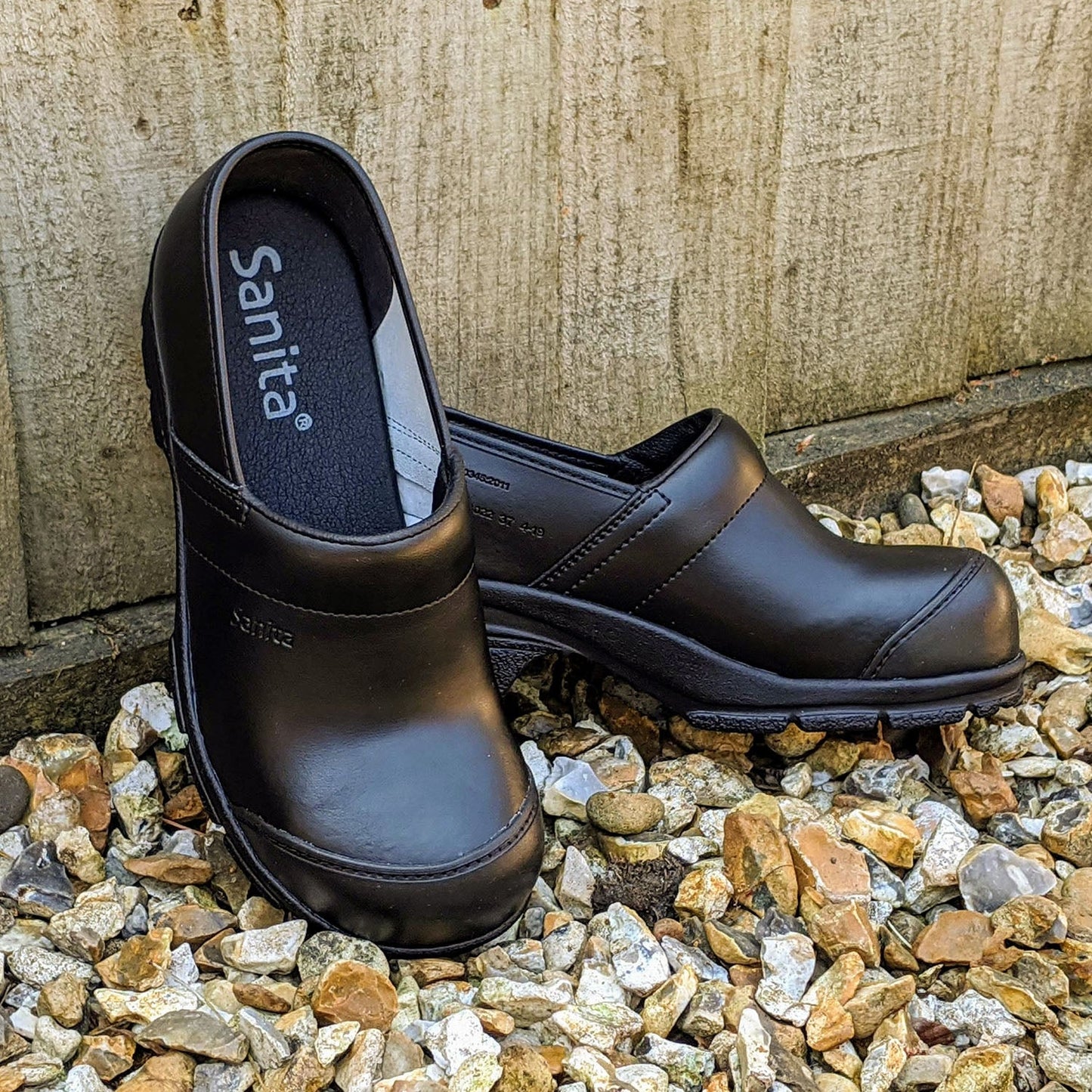 Sanita San Duty S3 Safety Clogs in Black