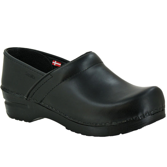 Sanita Professional Cabrio WIDE Clogs in Black (457611)