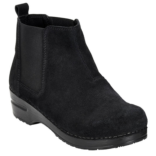 Sanita Vaika Suede Chelsea Boot in Black (471125)
