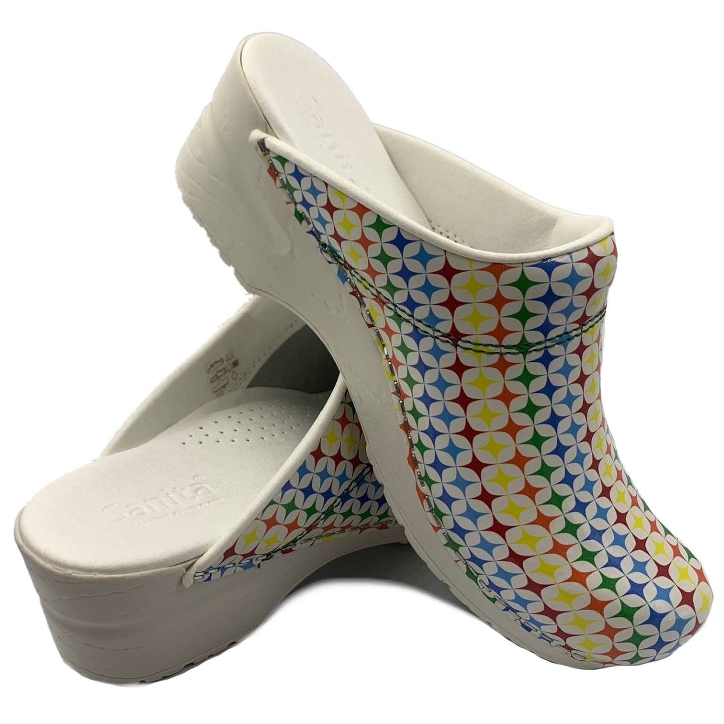 Sanita Colourfall Fun Clogs in Multicolour (101543314)
