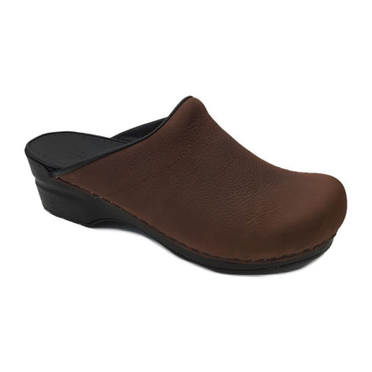 Sanita Karl Danish Clogs in Antique Brown (450250)