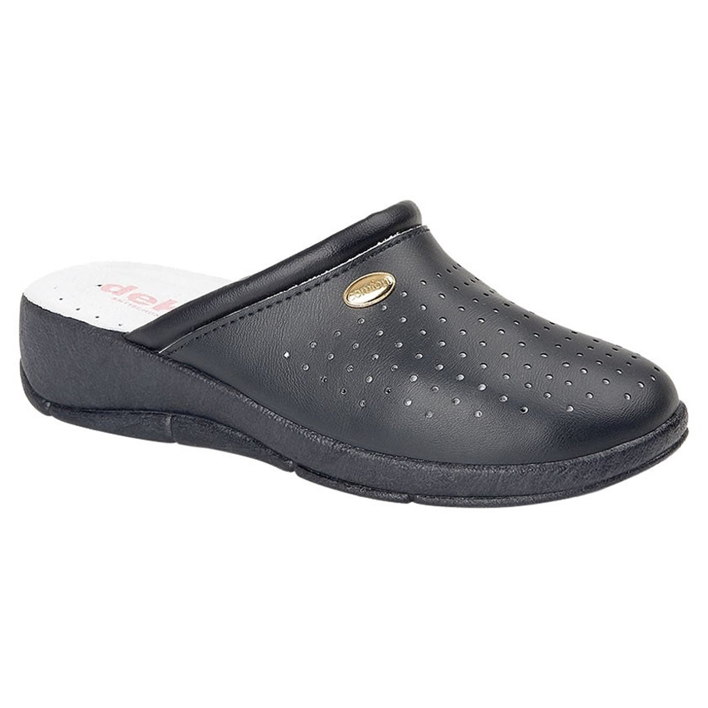 World of Clogs San Malo Healthcare Clog in Navy