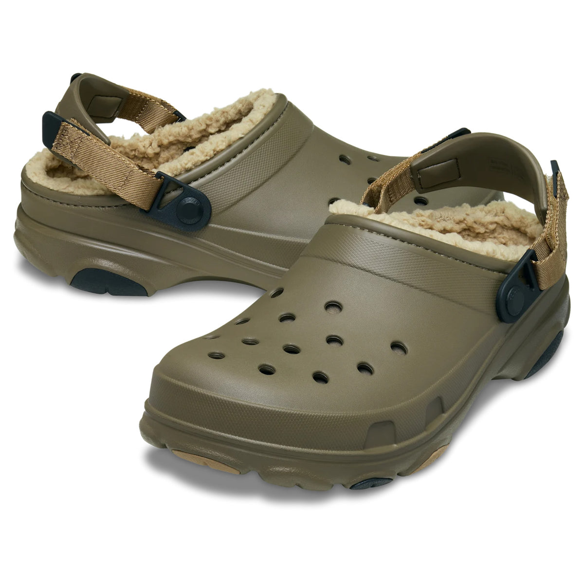 Crocs All-Terrain Lined Clogs (207936) - Walnut