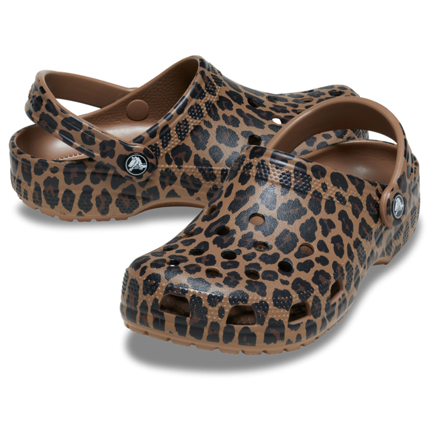 Crocs Classic Animal Clogs (211800) - Sepia Leopard
