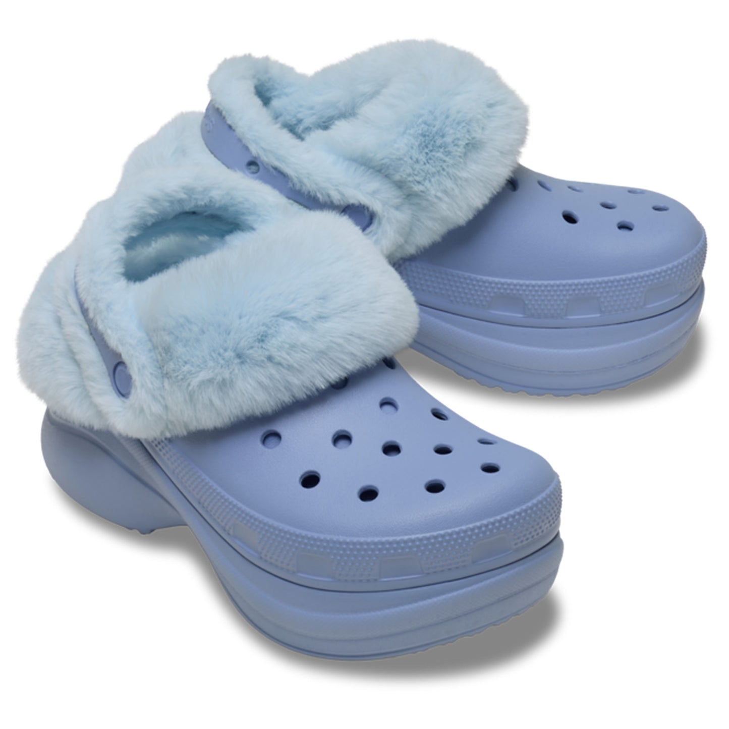 Crocs Bae Lined Clog (211753) - Blue Haze