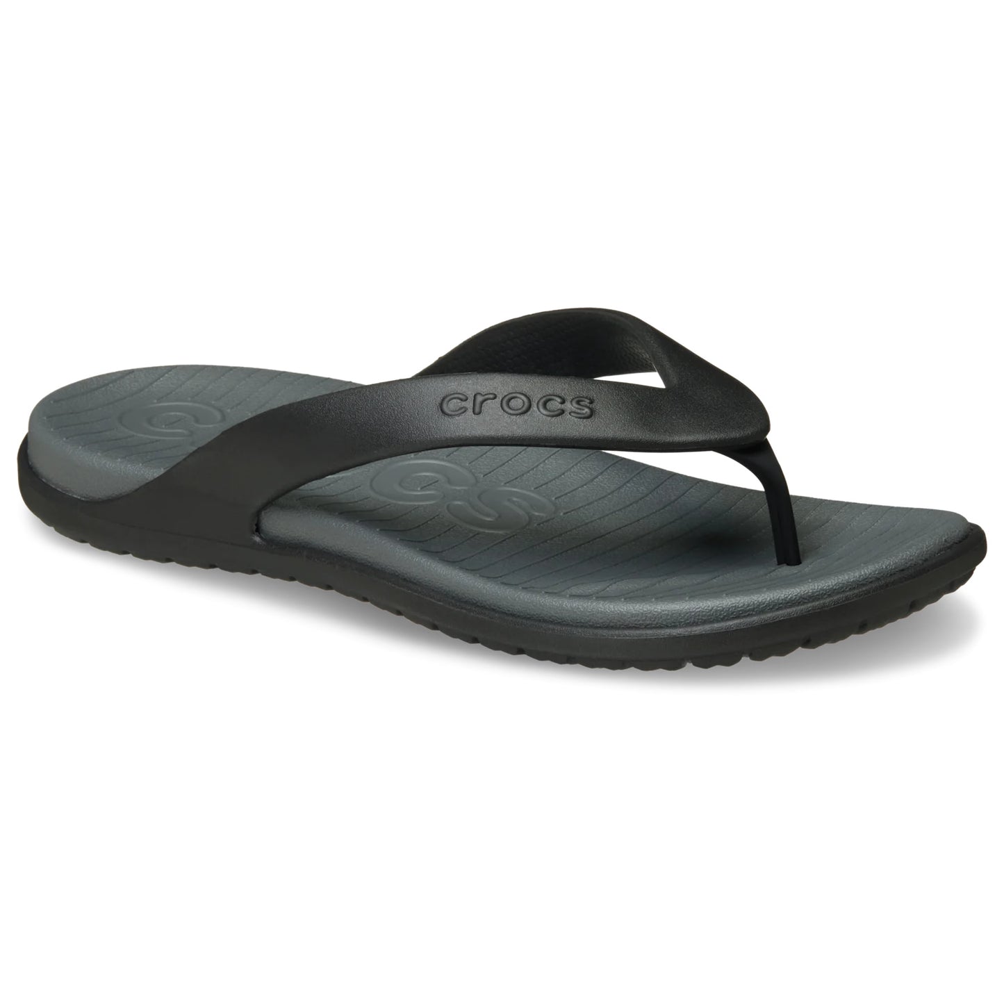 Crocs Coast Flip (212035) - Black/Slate Grey