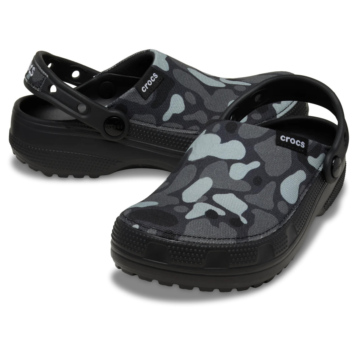 Crocs Crafted Camo Clogs (214046) - Black