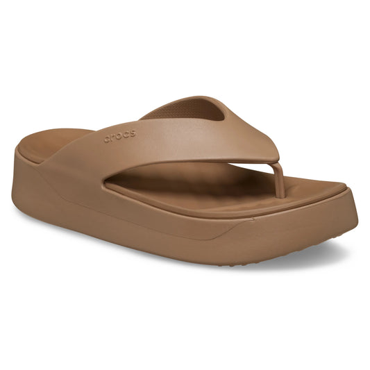 Crocs Getaway Platform Flip (209410) - Milk Chocolate