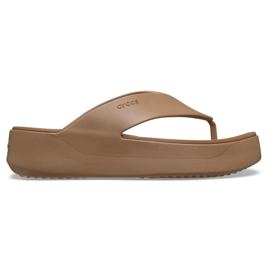 Crocs Getaway Platform Flip (209410) - Milk Chocolate