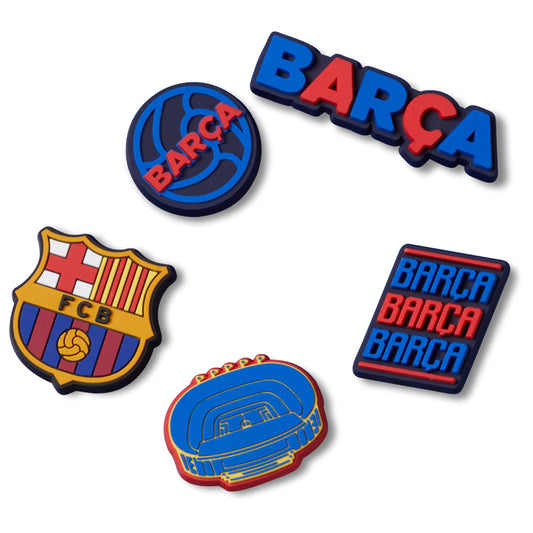 Crocs Jibbitz - Barcelona FC 5 Pack (10012617)