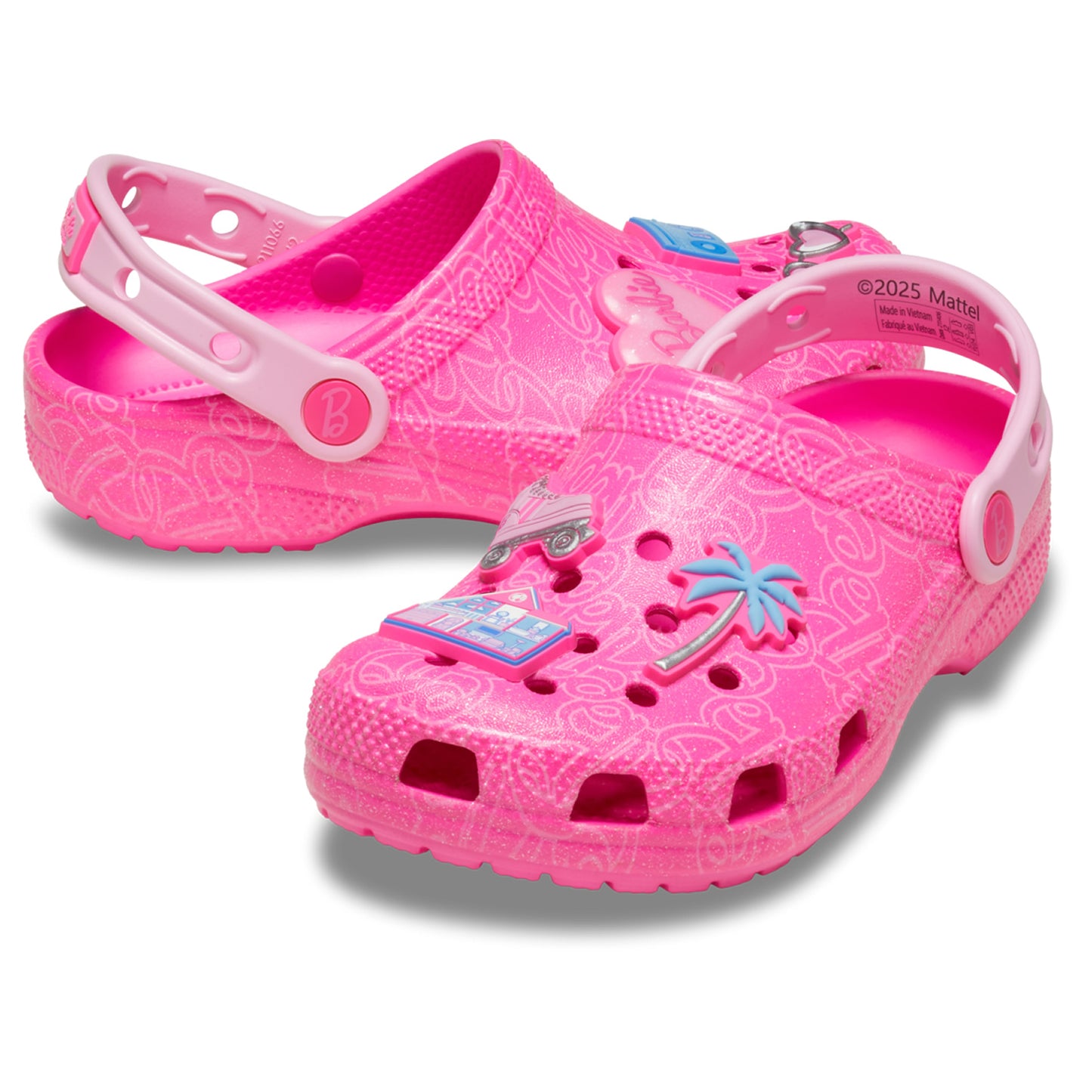 Crocs Barbie Pink Kids Clogs (211406)
