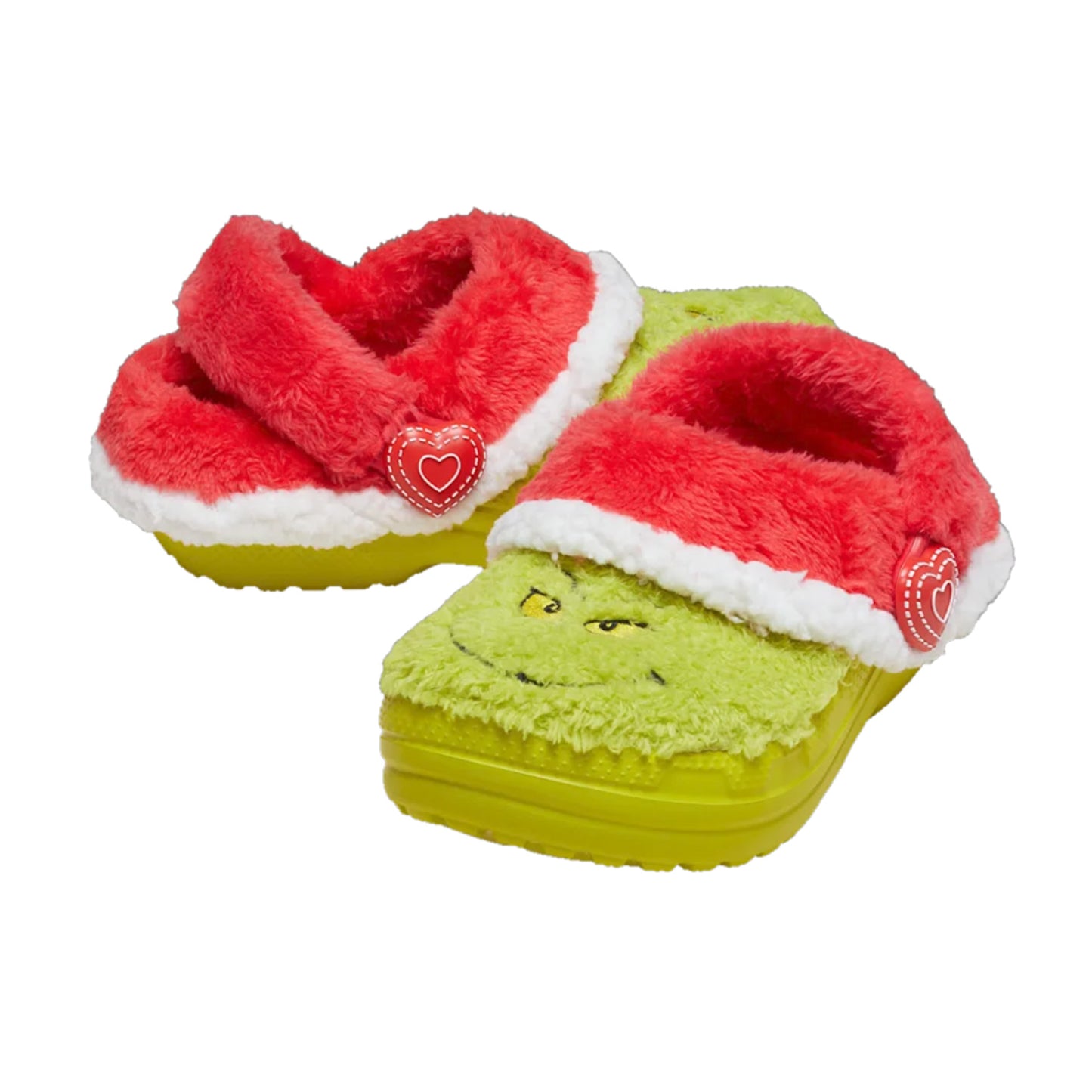 Crocs The Grinch Lined Kids Clogs (211689)