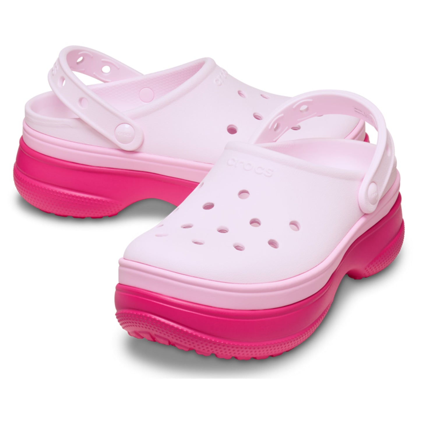 Crocs Classic Stacked Clog (211355) - Dragon Fruit