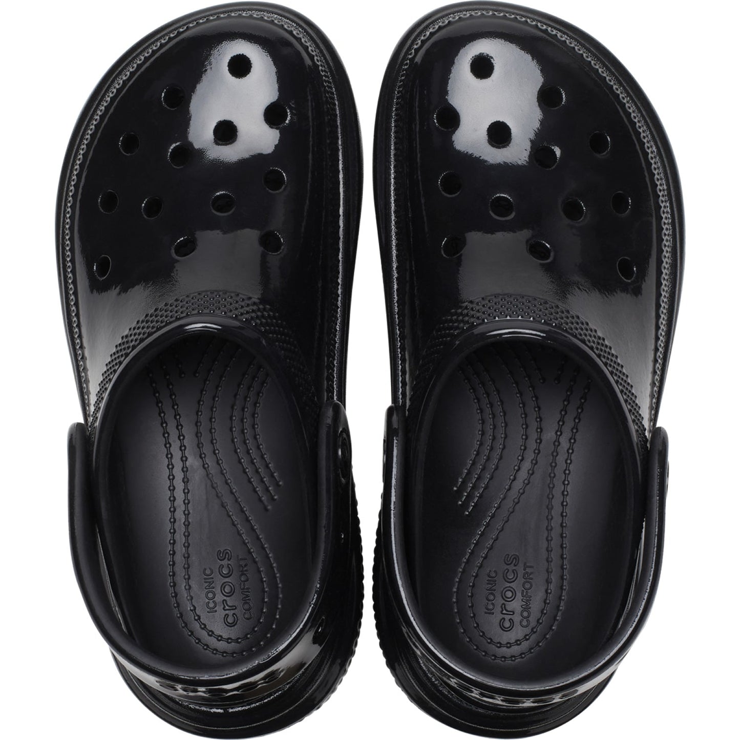 Crocs Stomp High Shine Clog (209568) - Black