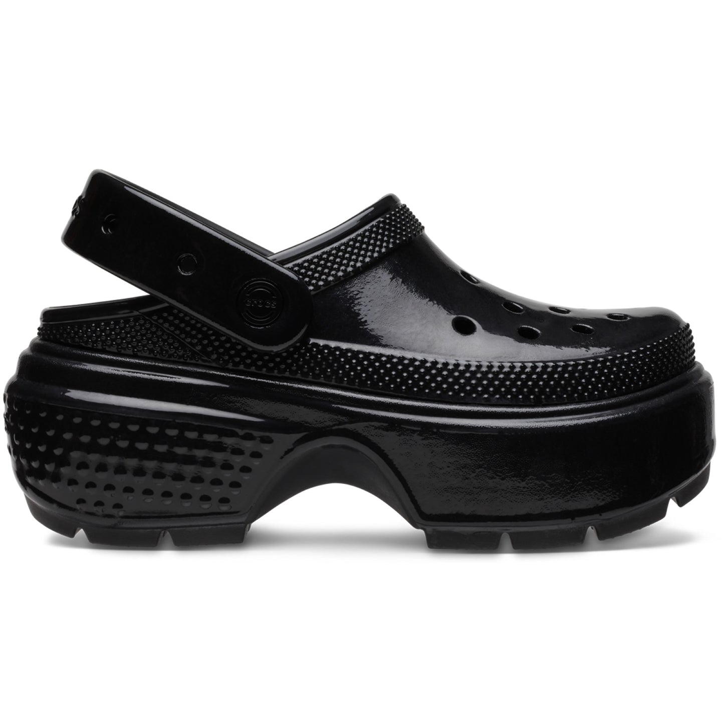 Crocs Stomp High Shine Clog 209568 Black