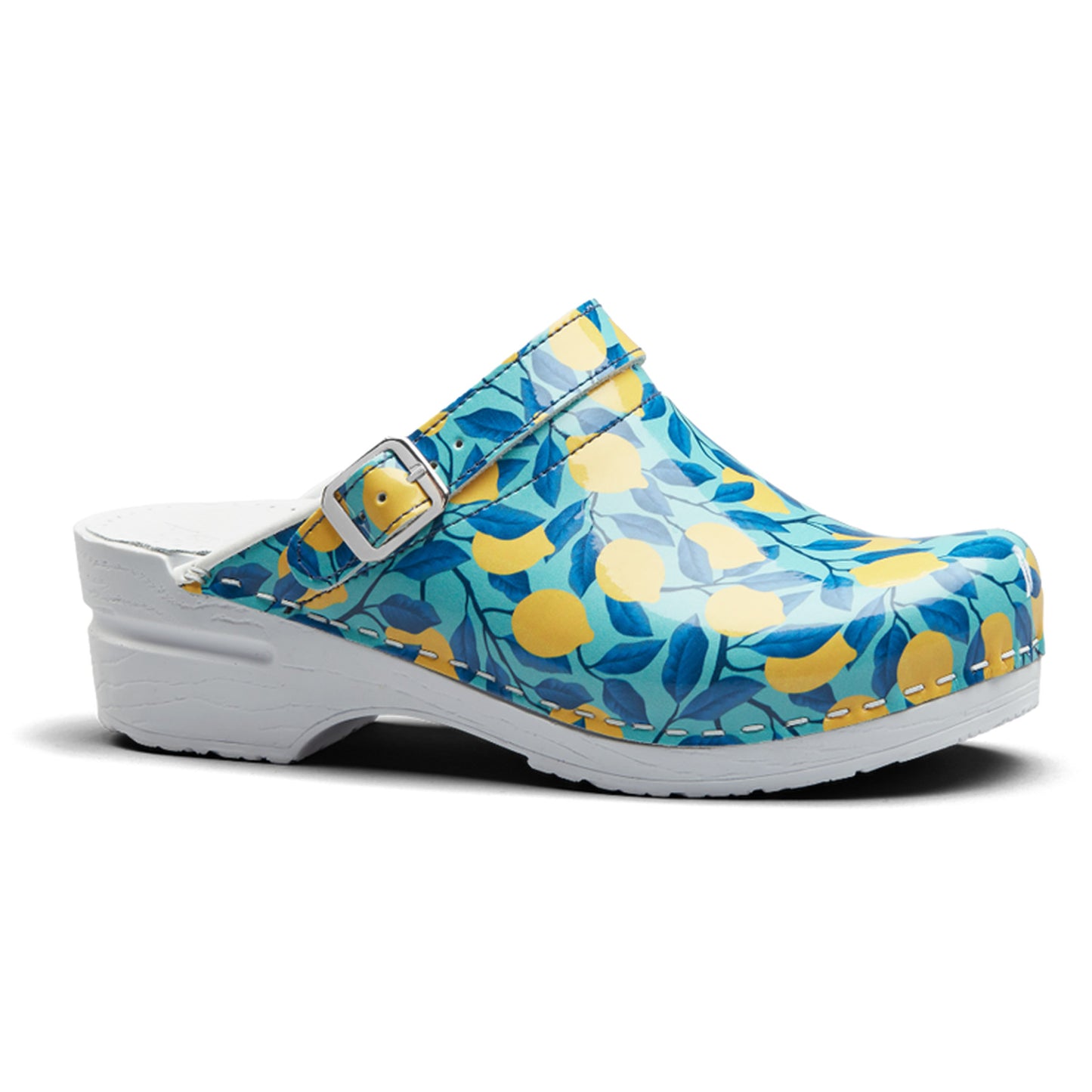 Toffeln Flexi Klog 0724 - Blue Sky Lemons Pattern